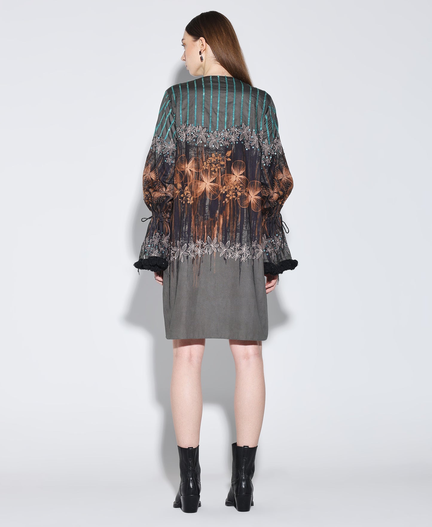 TIMBER HEART Embellished Dress
