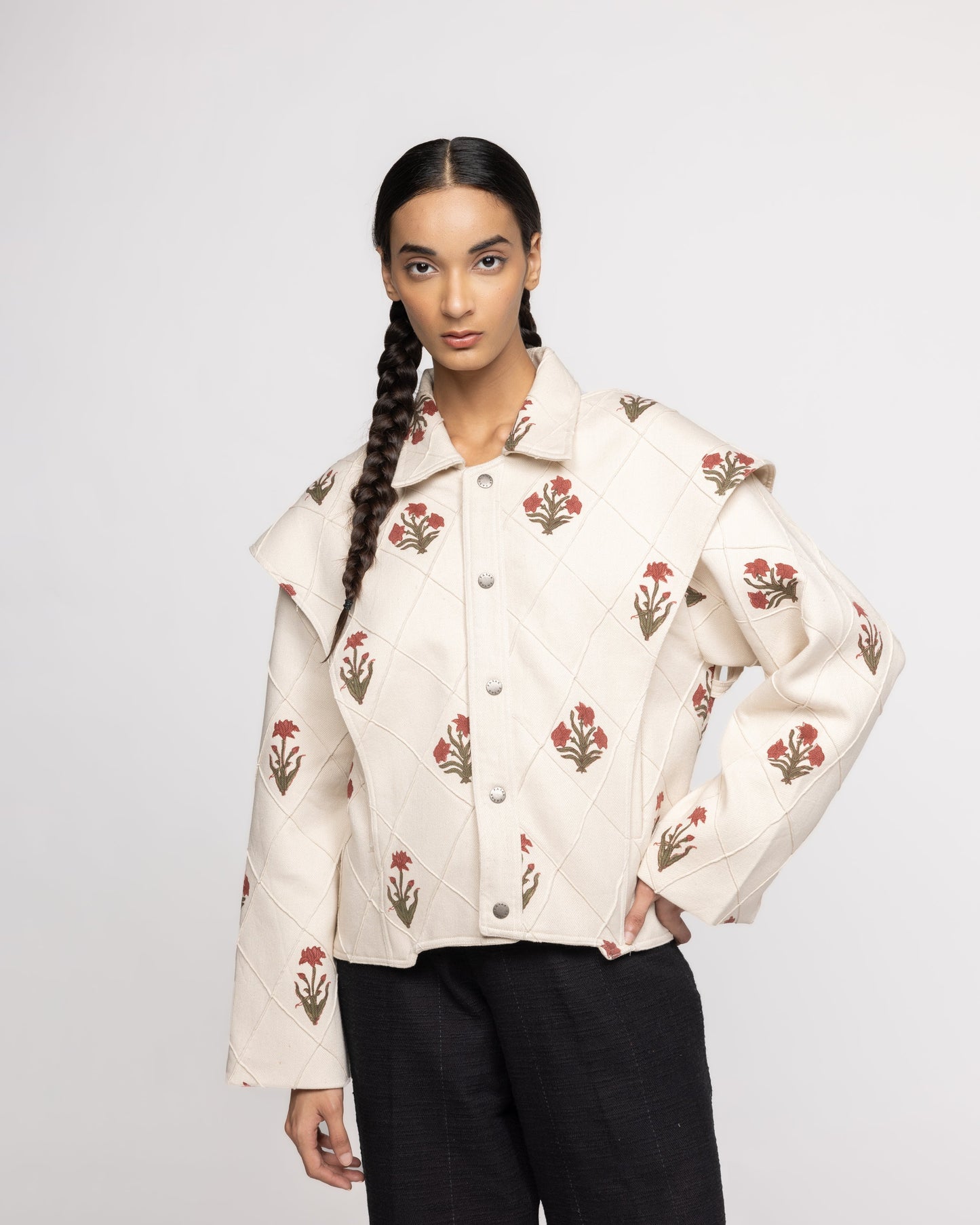 Unisex Sanganeri Blockprint - Jacket