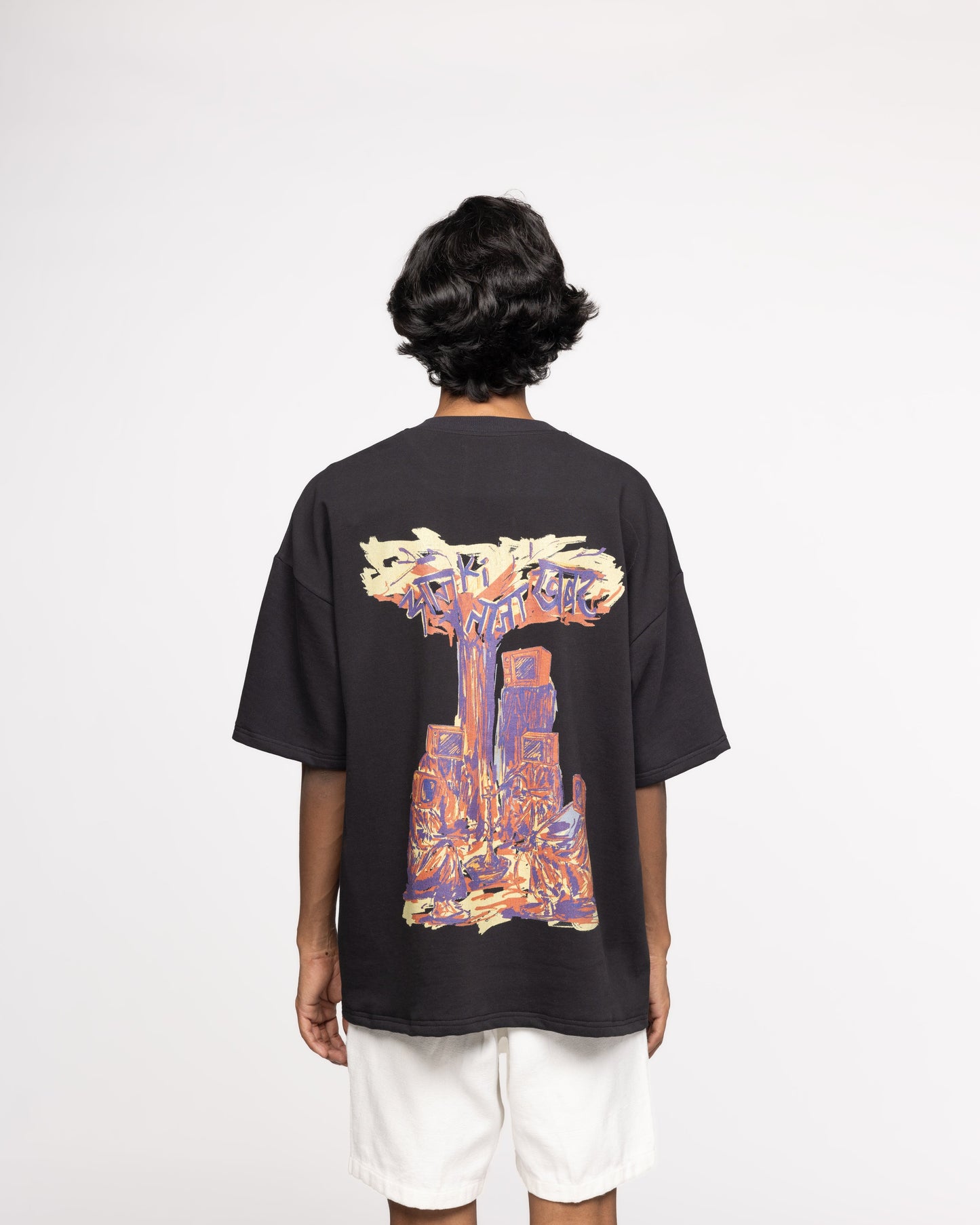 Taaza Khabar' - Tshirt Black