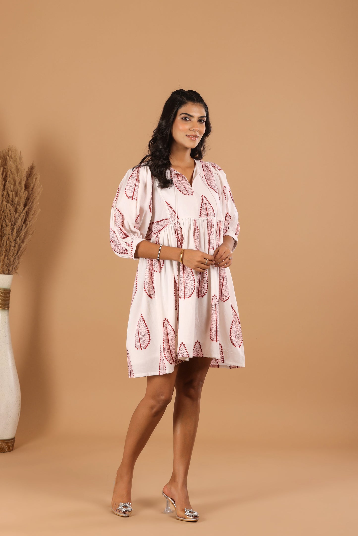 Handblock print Cotton Dress