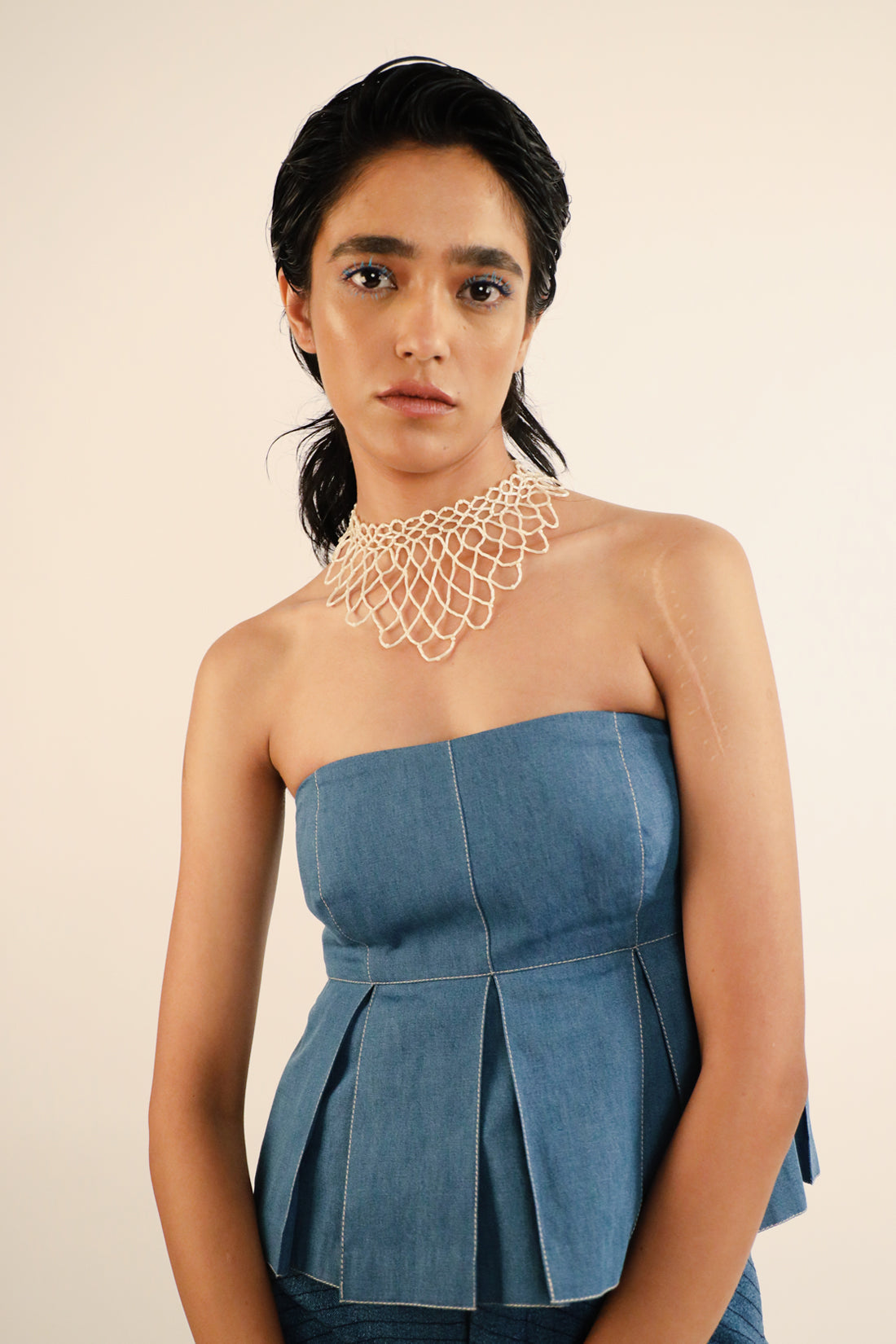 BOX PLEAT TOP