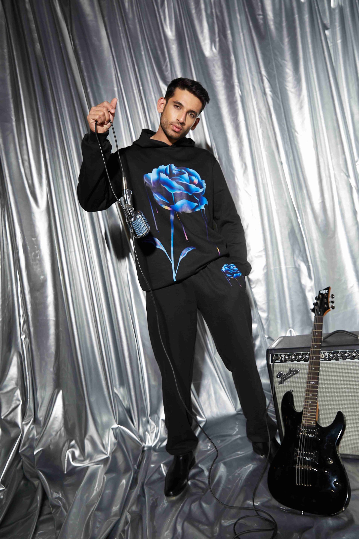 Blue Rose Track Pant