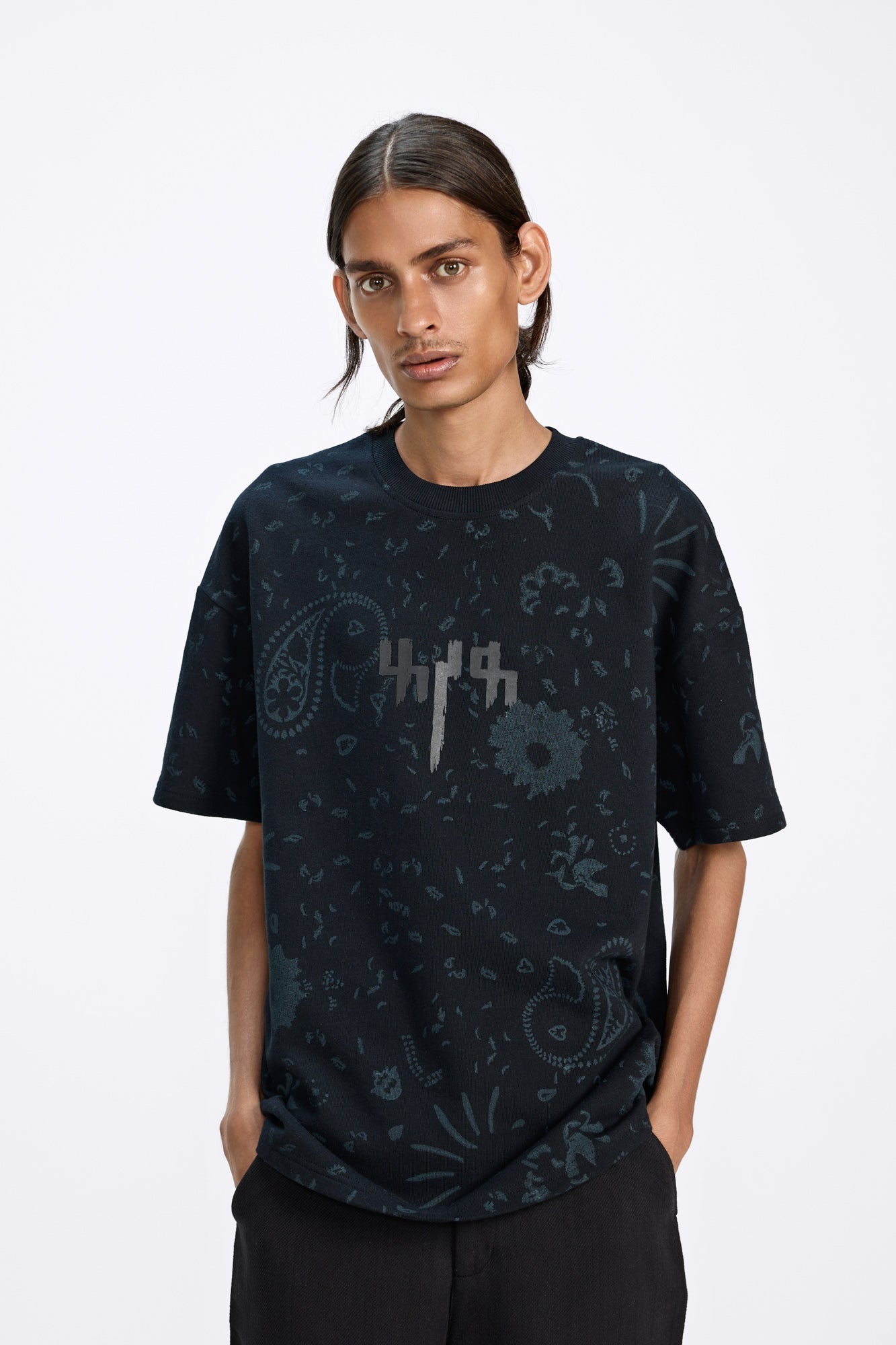 Basics Block-printed T-shirt