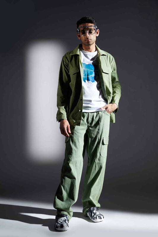 Straight Denim Pants