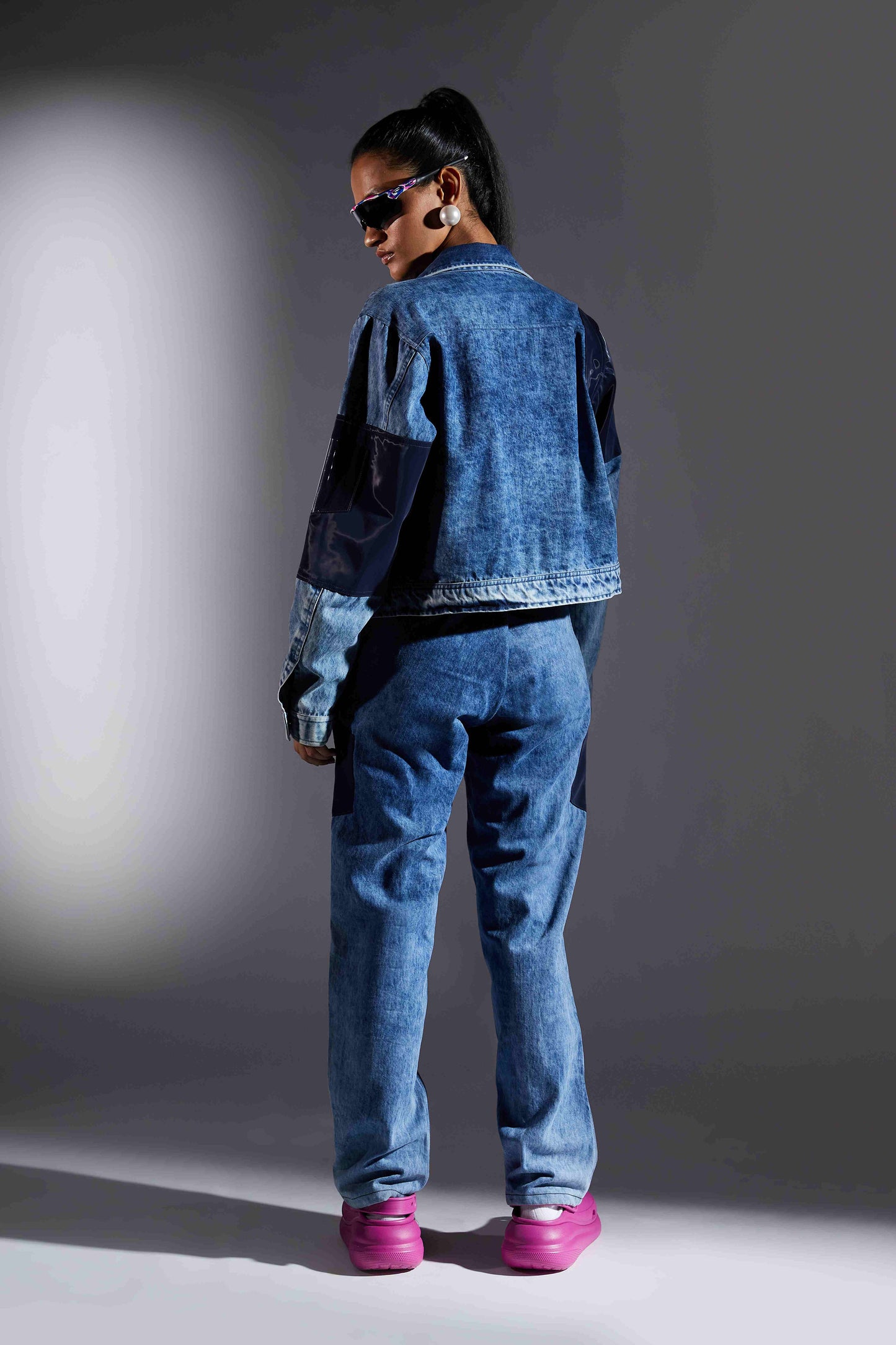 Ocean Denim Pants Women