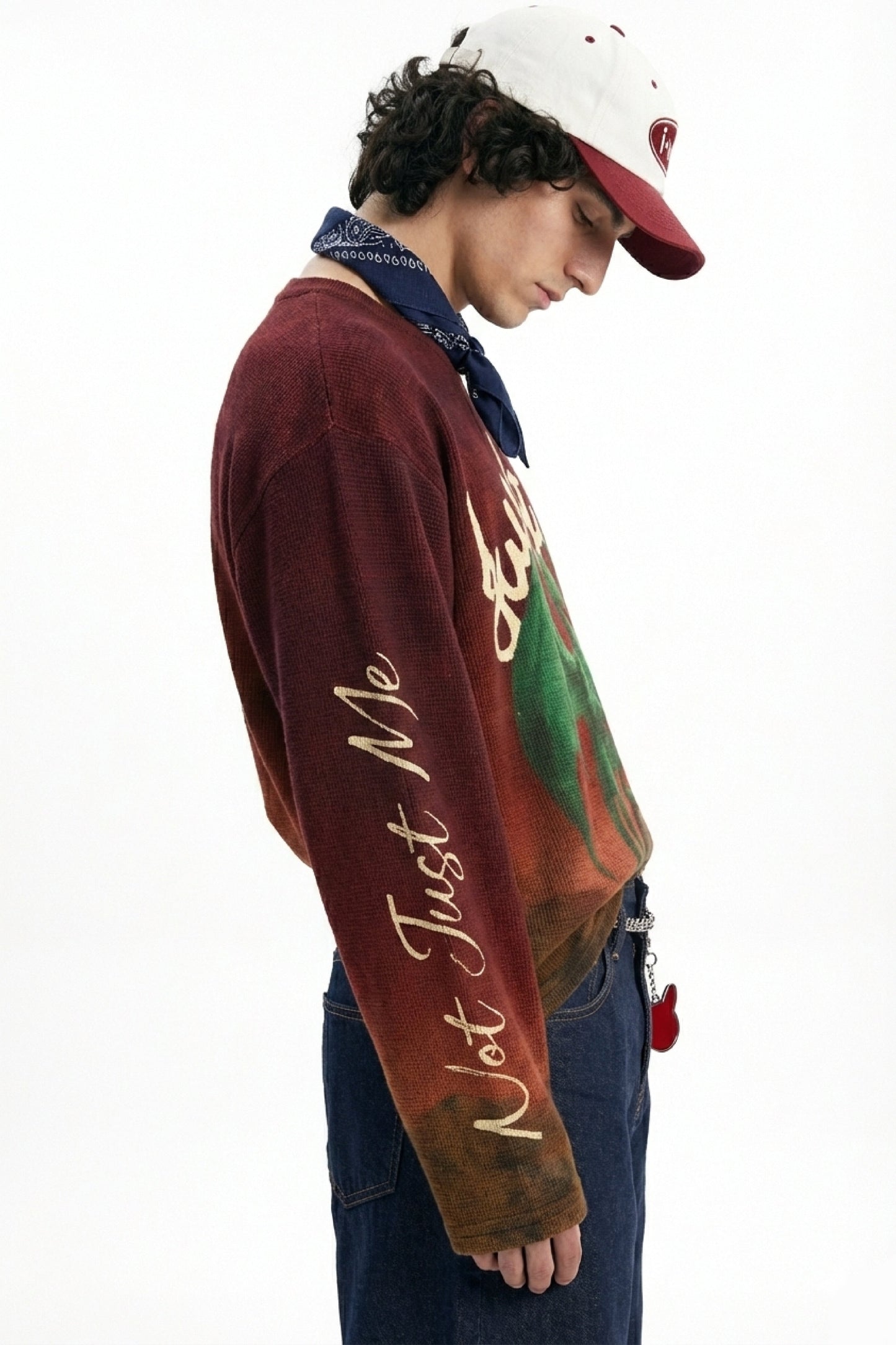 Emerald Dragon Full Sleeve Waffle Tee