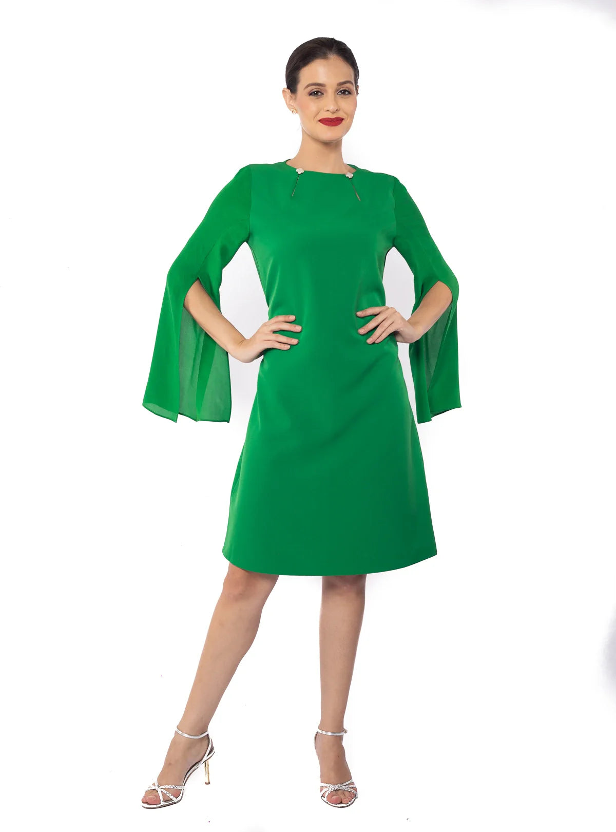Zoe Slit Sleeve Dress