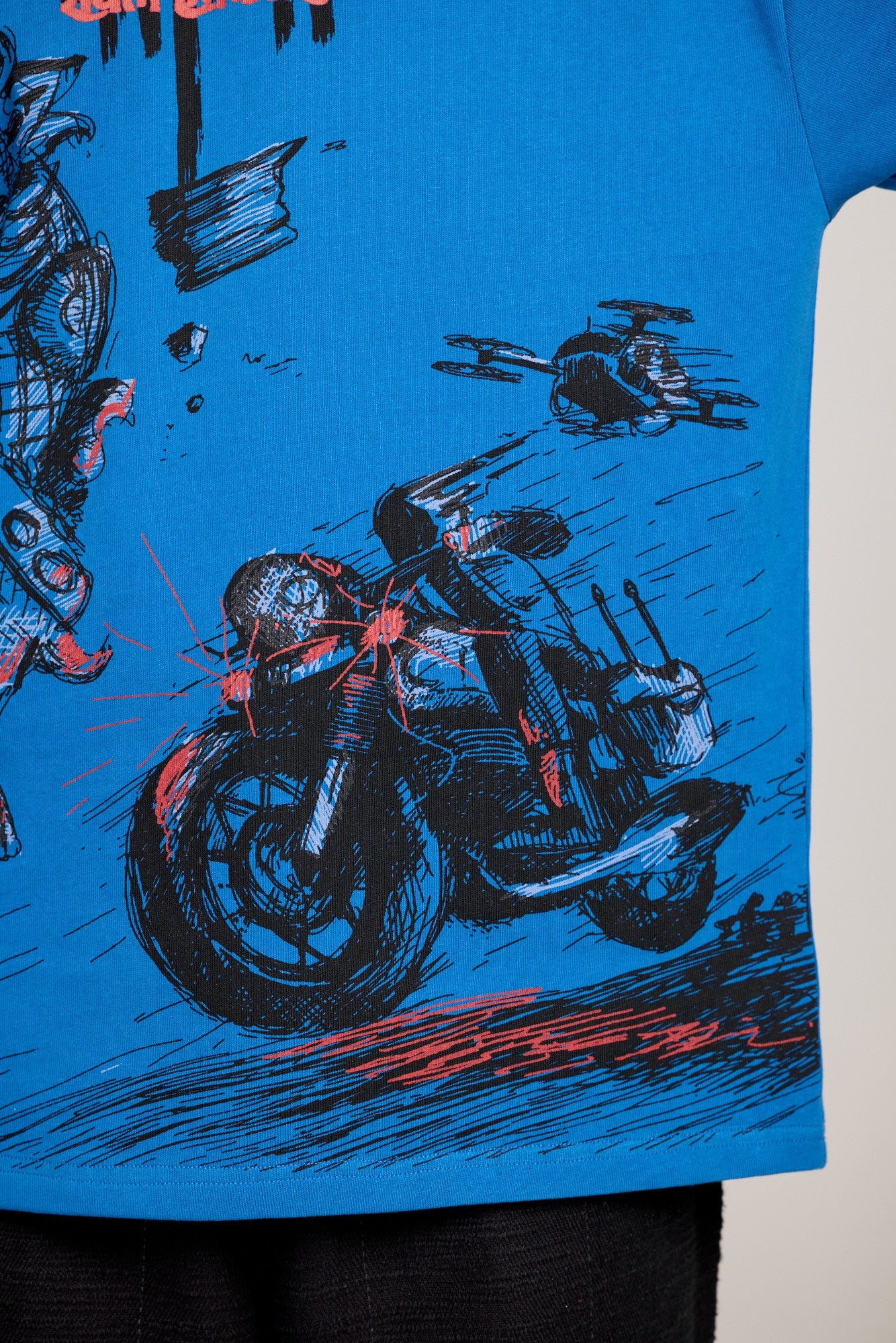 Unisex Hatch Blockprint T-shirt