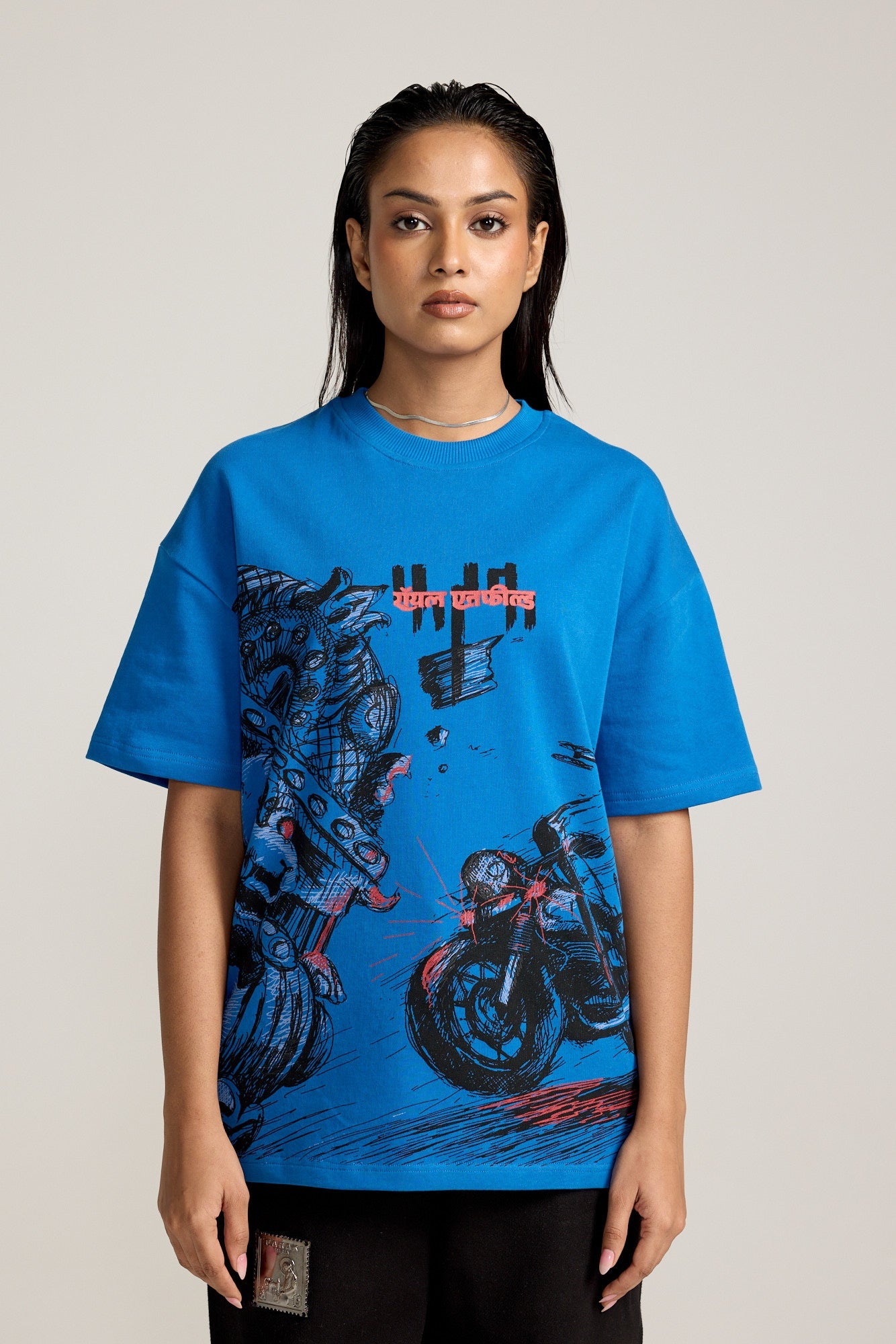 Unisex Hatch Blockprint T-shirt