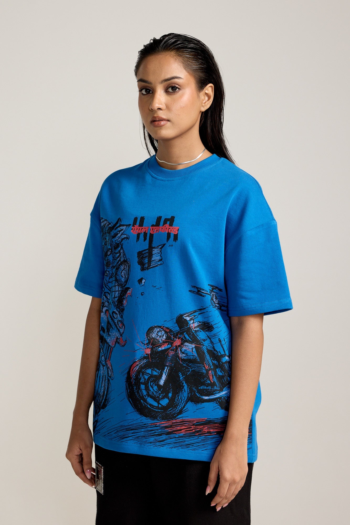 Unisex Hatch Blockprint T-shirt