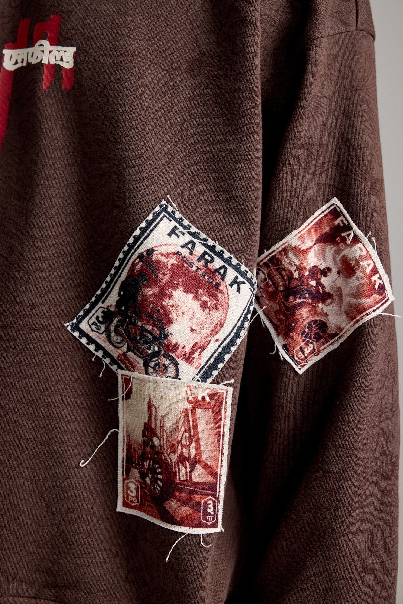 Unisex RE Stamp Blockprint - Sweatshirt