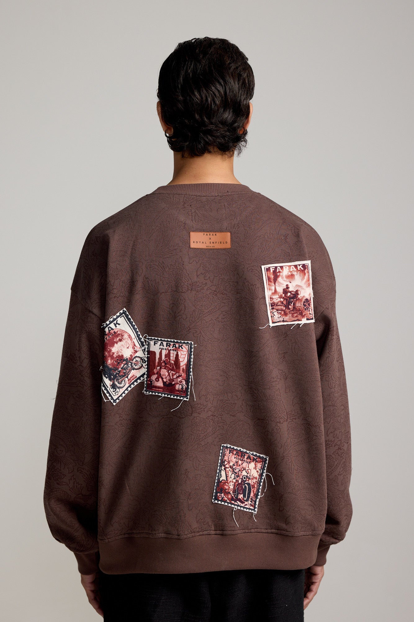 Unisex RE Stamp Blockprint - Sweatshirt