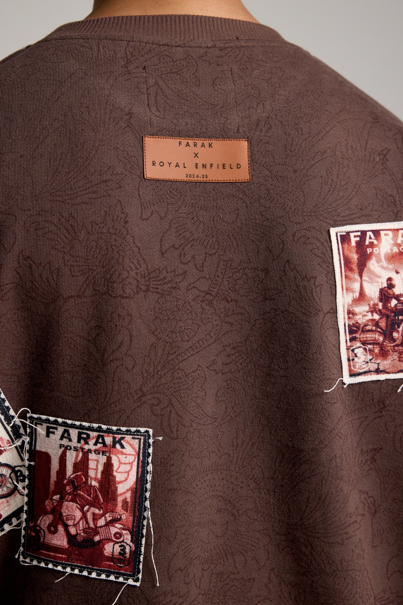 Unisex RE Stamp Blockprint - Sweatshirt