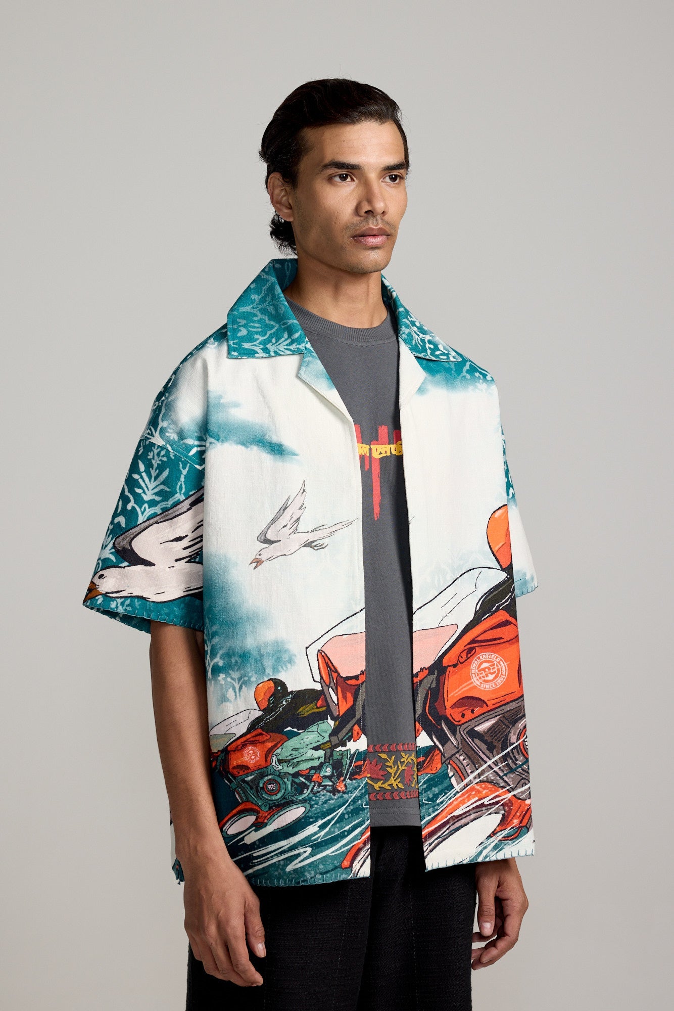 Unisex Freedom Life Freedom Ride Digital Print - Shirt