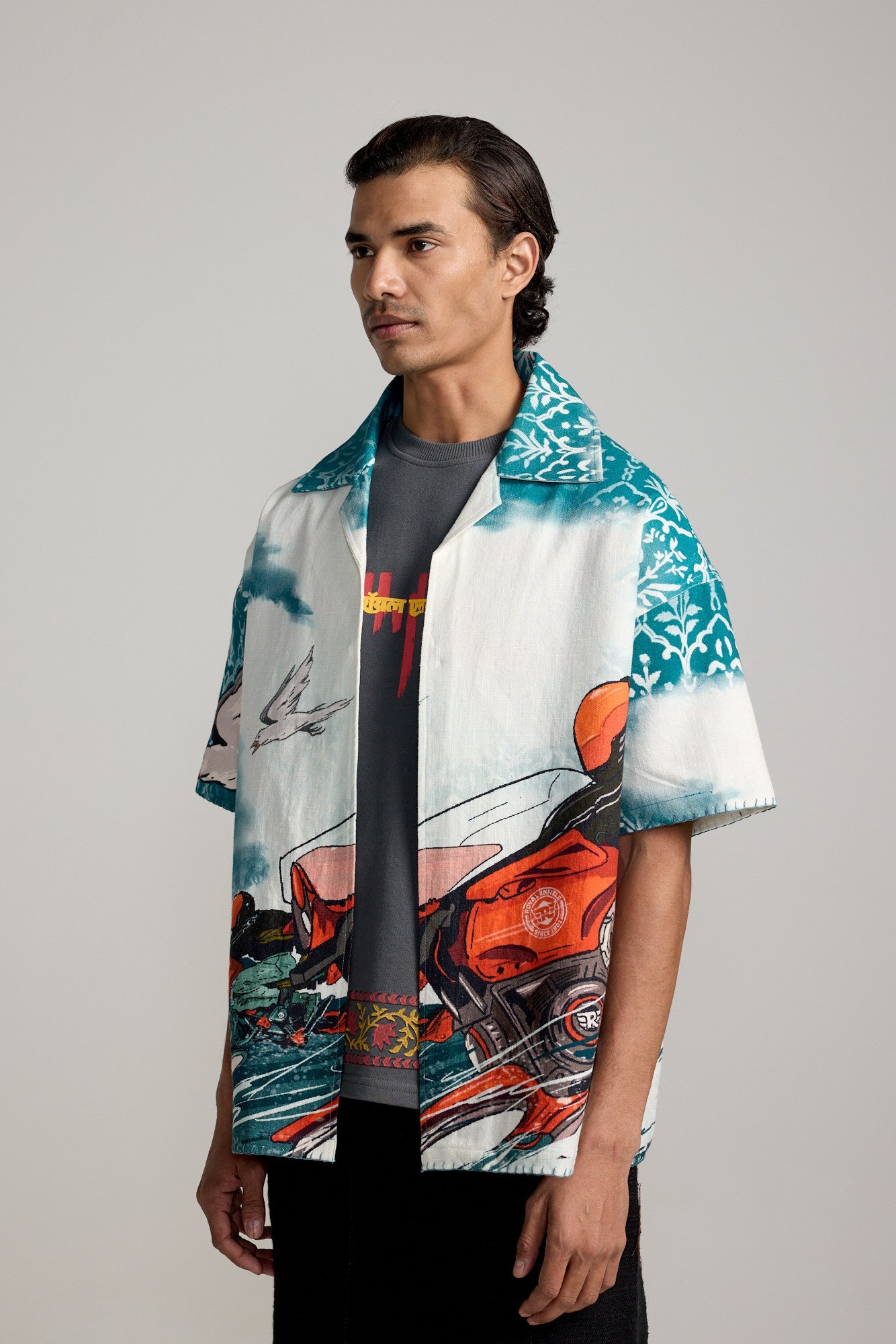 Unisex Freedom Life Freedom Ride Digital Print - Shirt