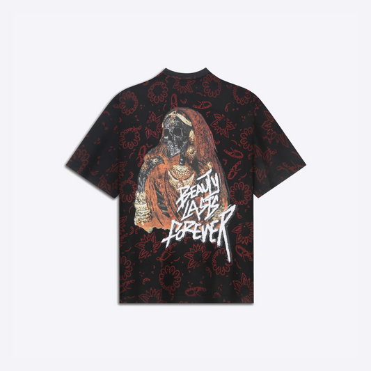 Beauty Lasts Forever Blockprint - Tshirt