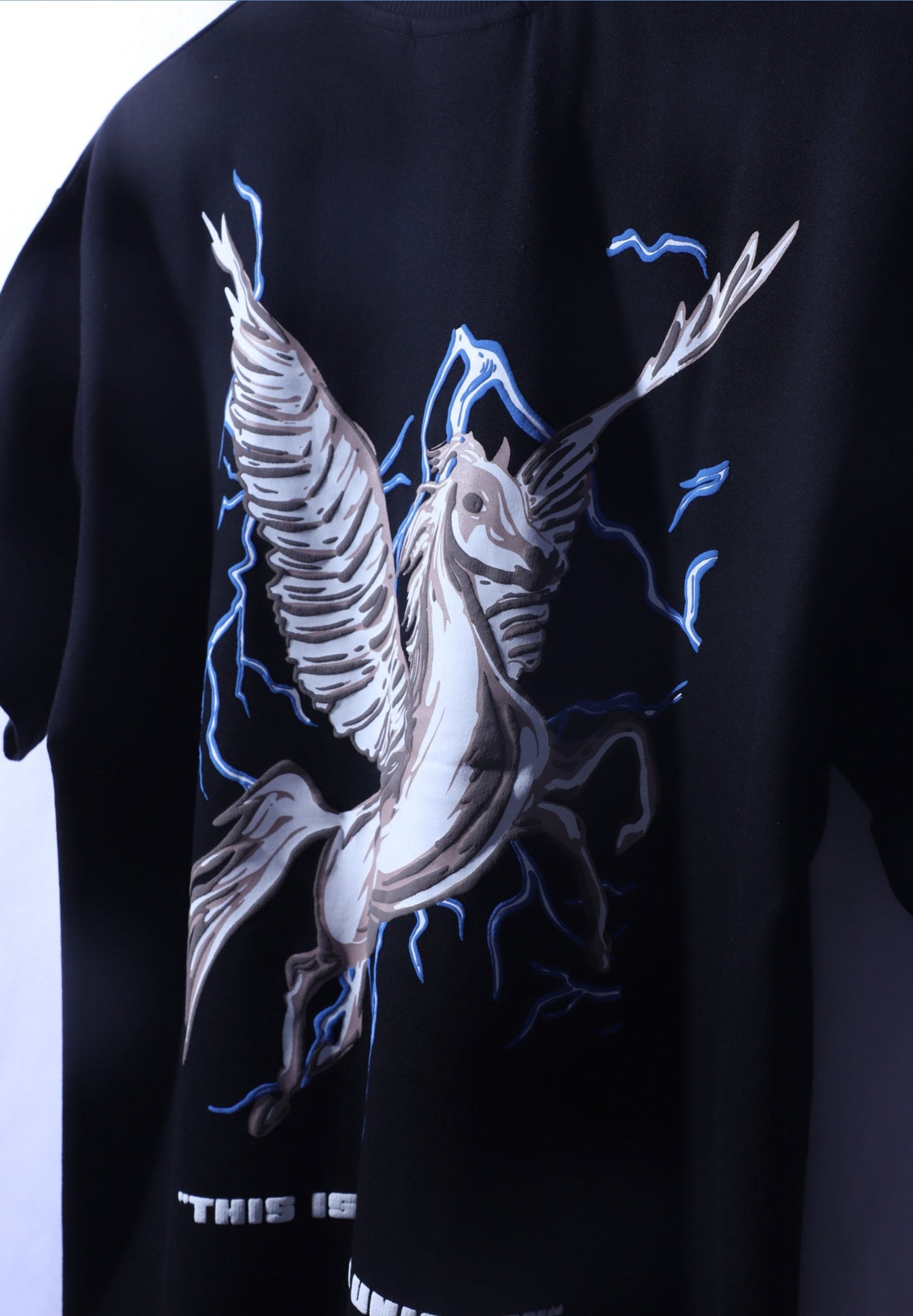"NOT A UNICORN" Jet Black Tee.
