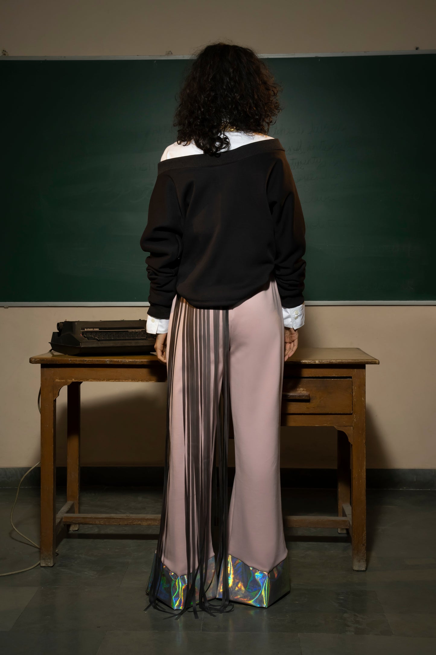 Flare Holographic Pants