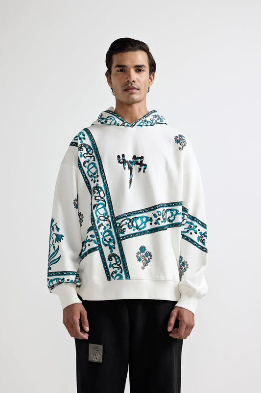 Unisex Cosmic Blockprint Hoodie