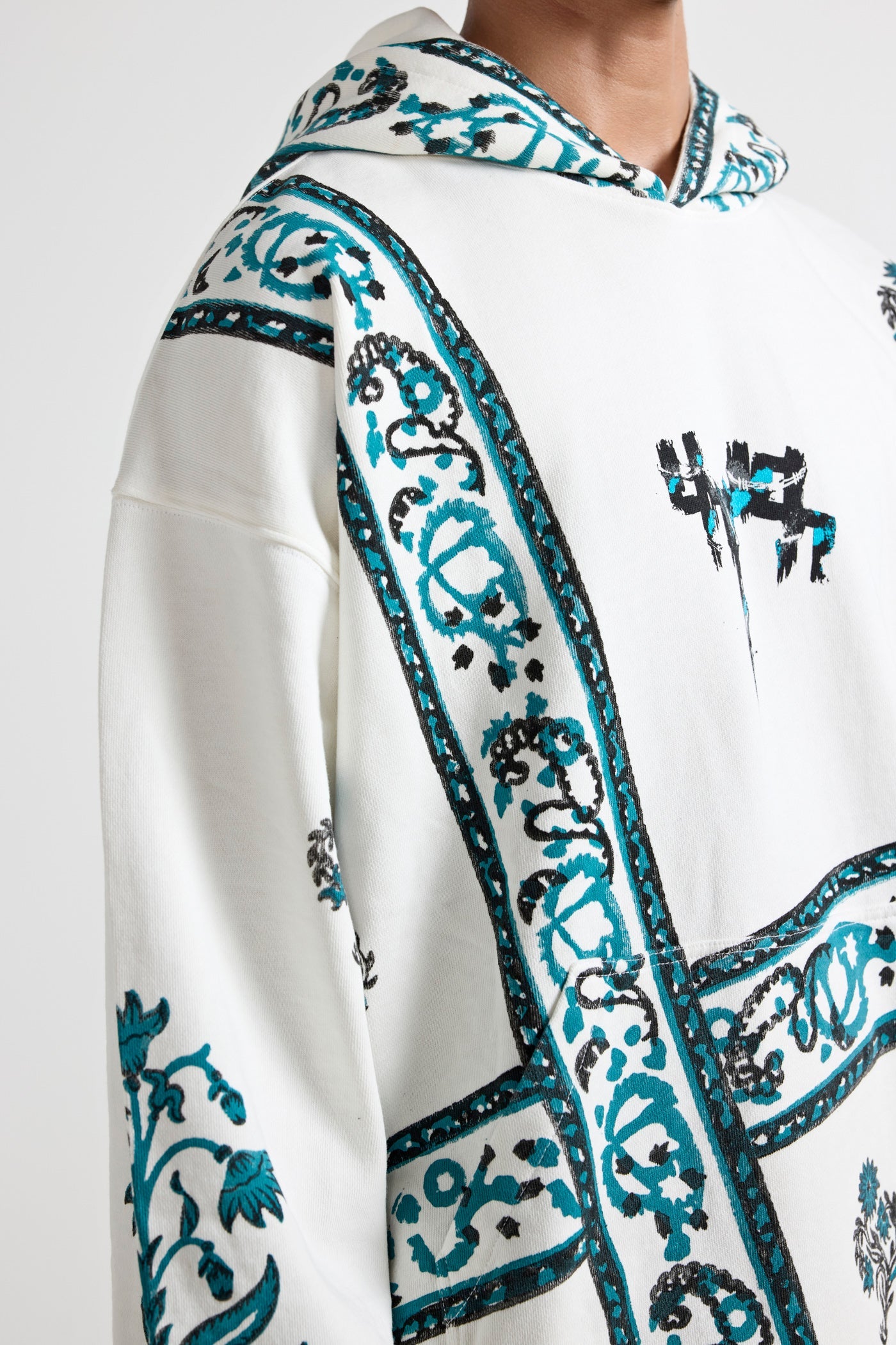 Unisex Cosmic Blockprint Hoodie