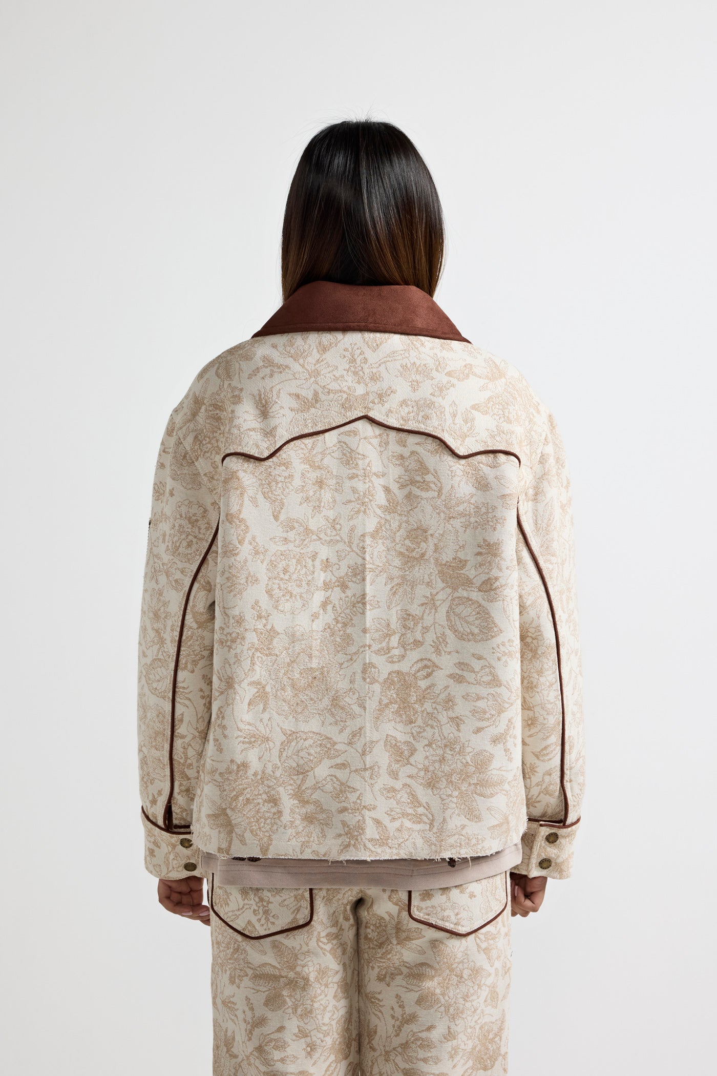Unisex Handmade Jacquard Jacket