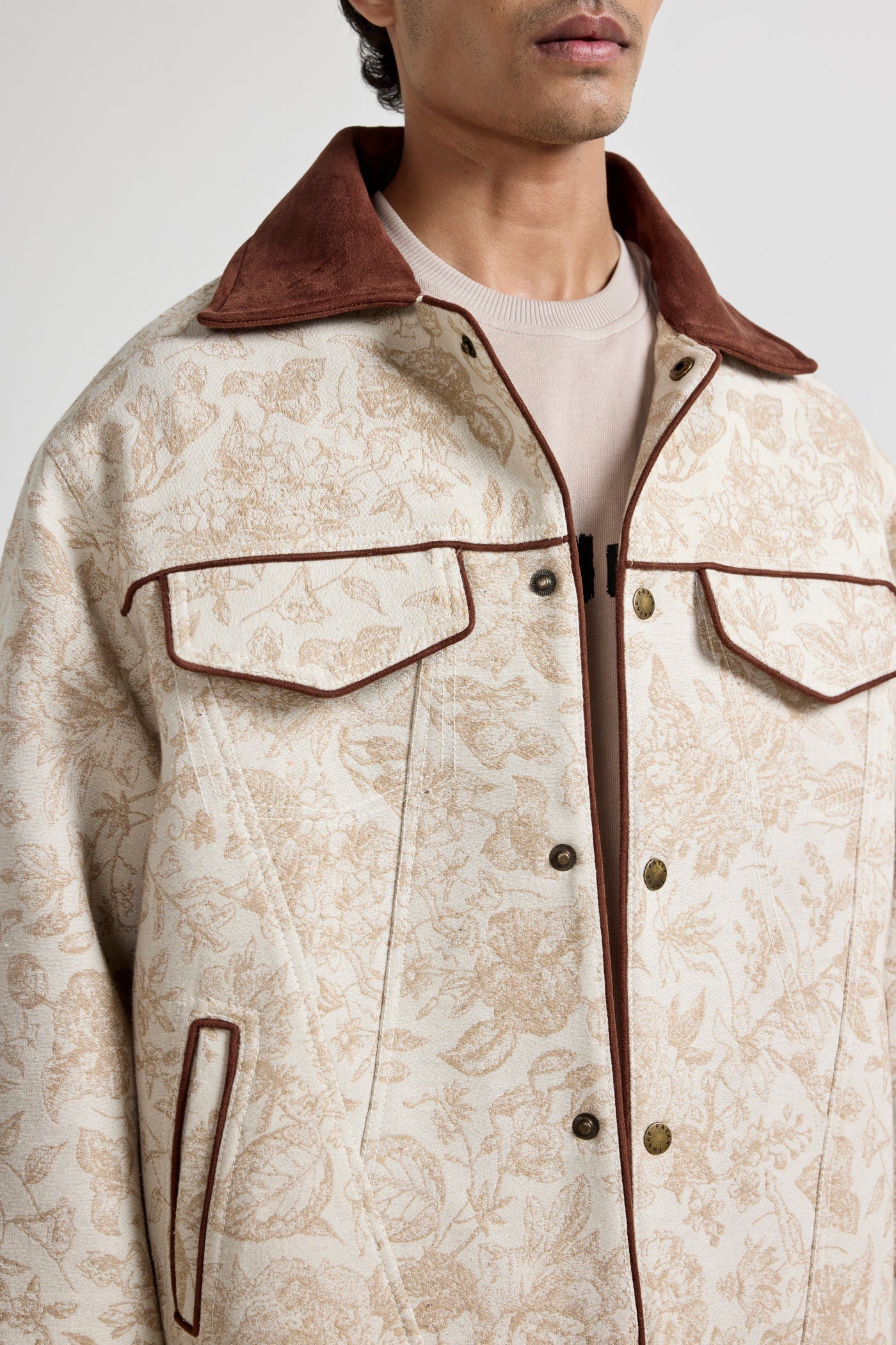 Unisex Handmade Jacquard Jacket