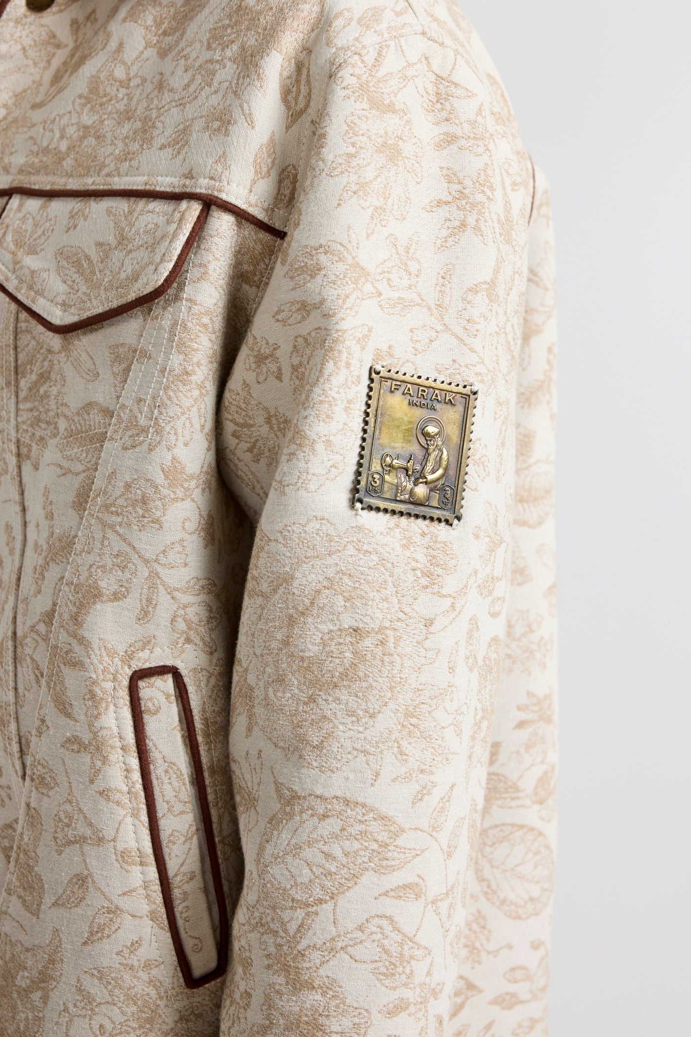 Unisex Handmade Jacquard Jacket