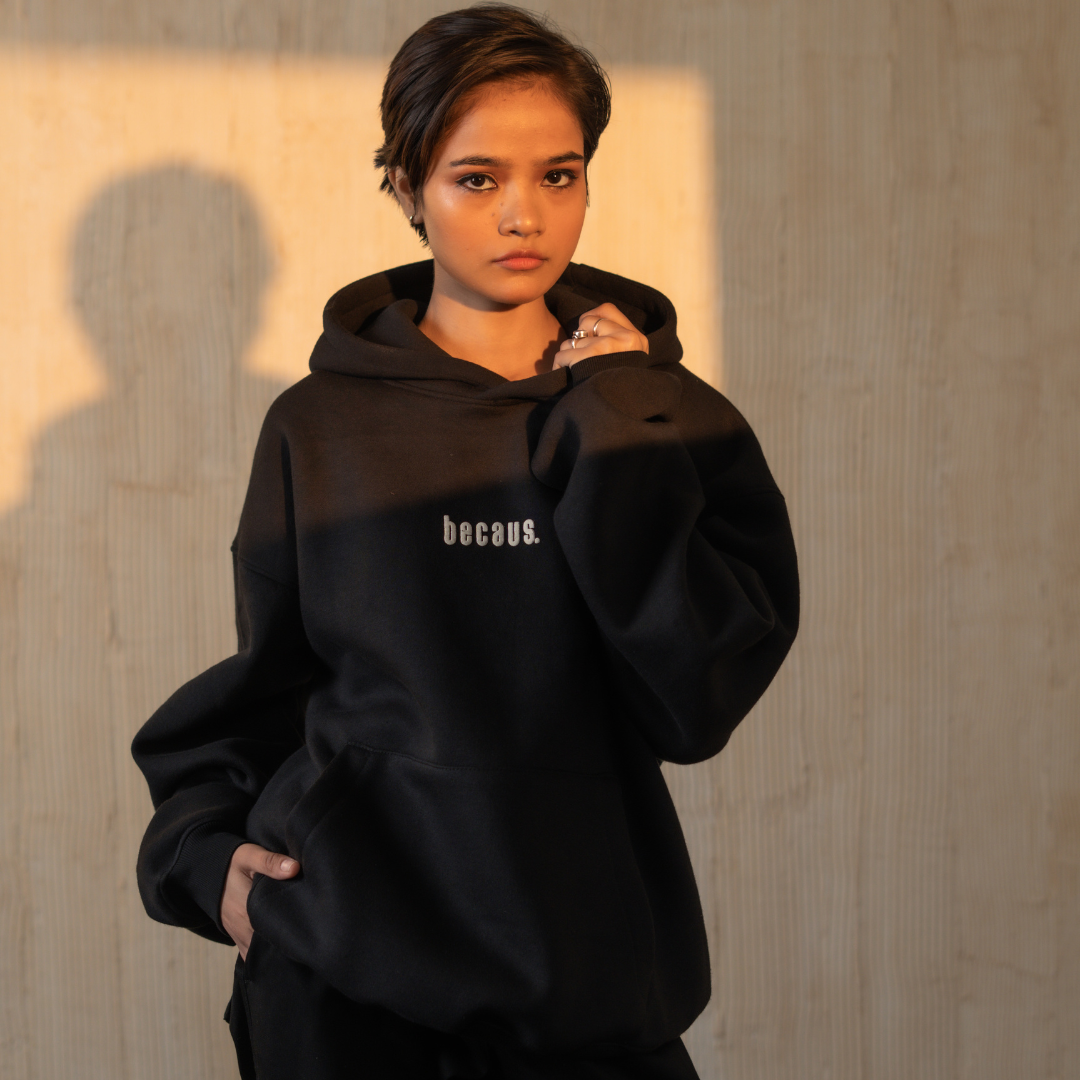 Unisex Becaus. Hoodie