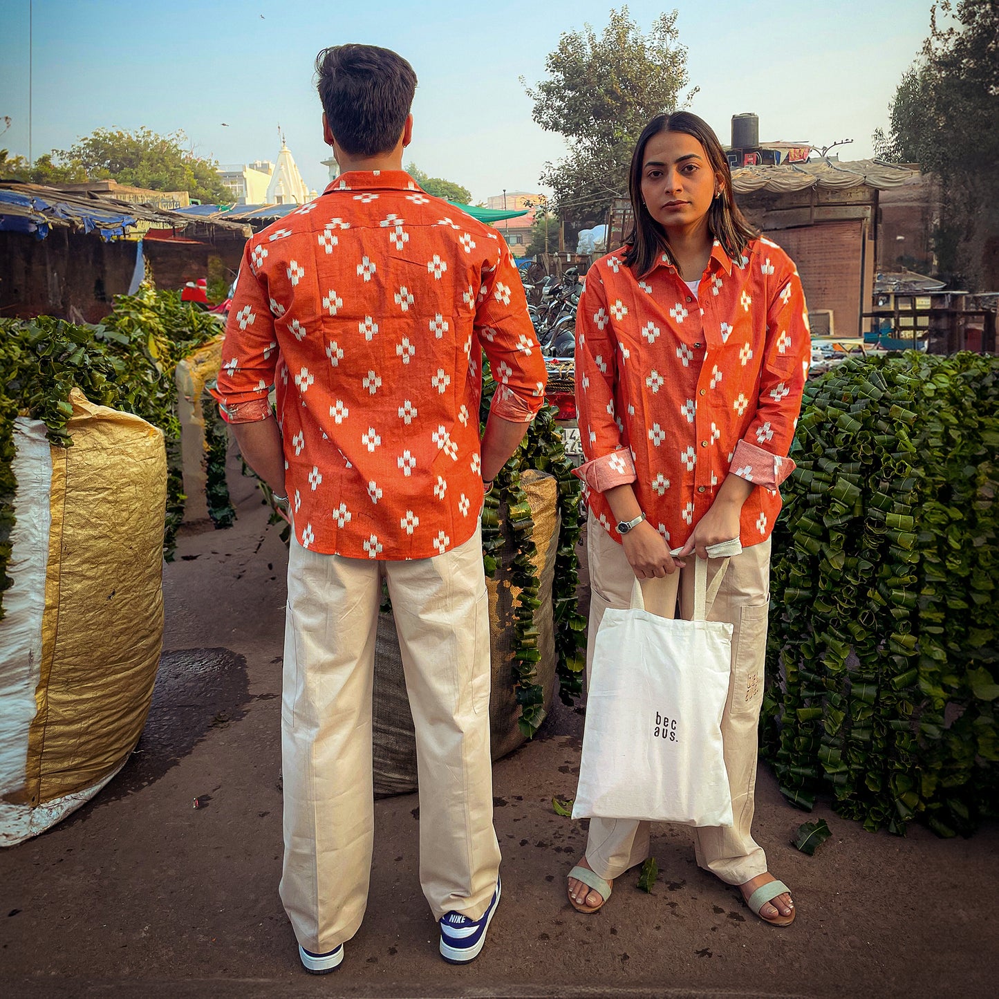 Unisex Festive Ikat Shirt