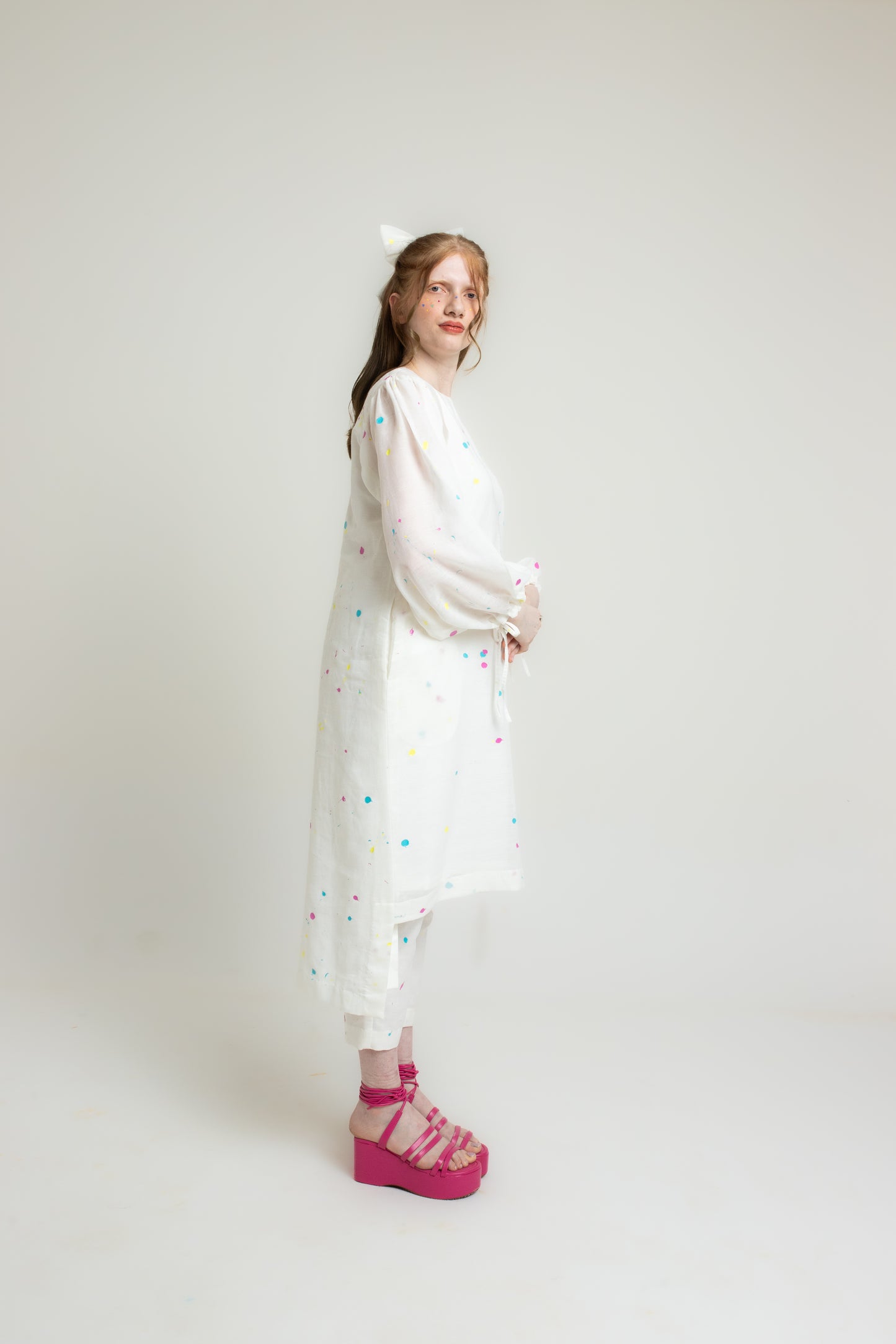 Kaolin Tunic - Chalk Collection