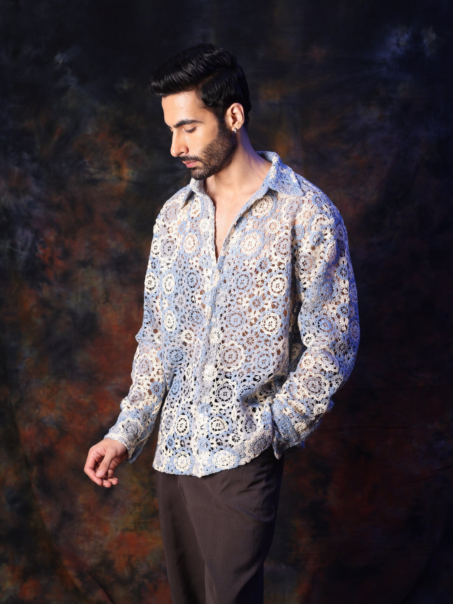FROST CROCHET SHIRT