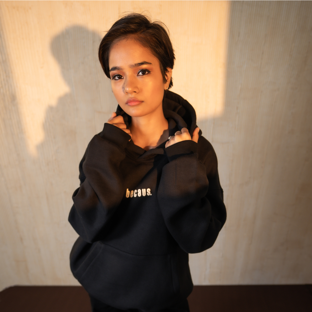 Unisex Becaus. Hoodie