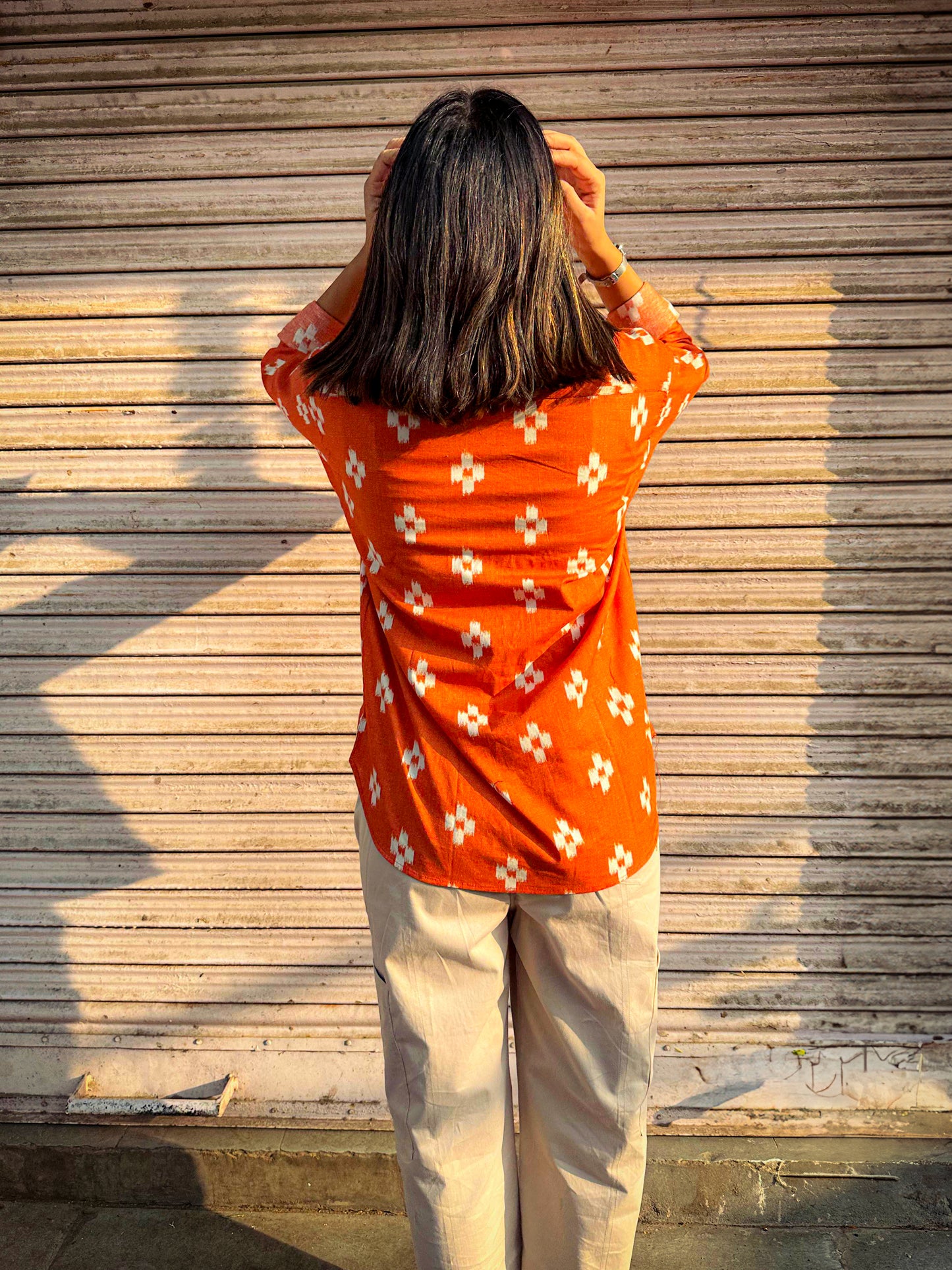 Unisex Festive Ikat Shirt