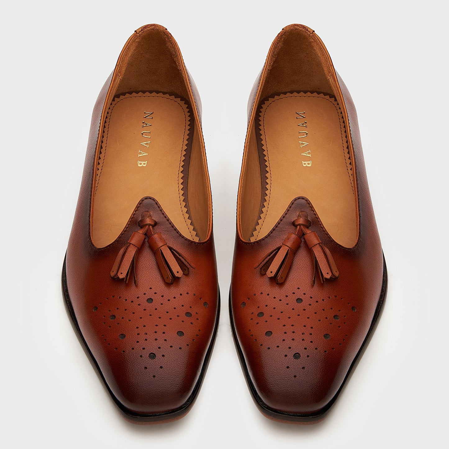 Nagra Tassel & Brogue | Cognac Leather