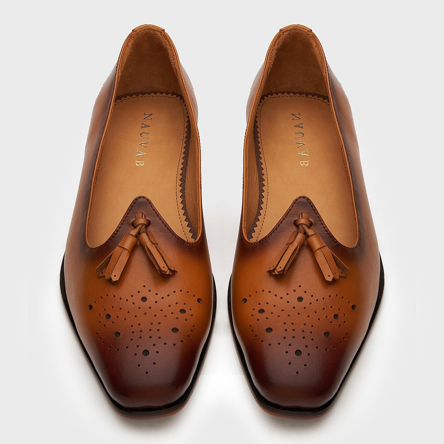 Nagra Tassel & Brogue | British Tan Leather