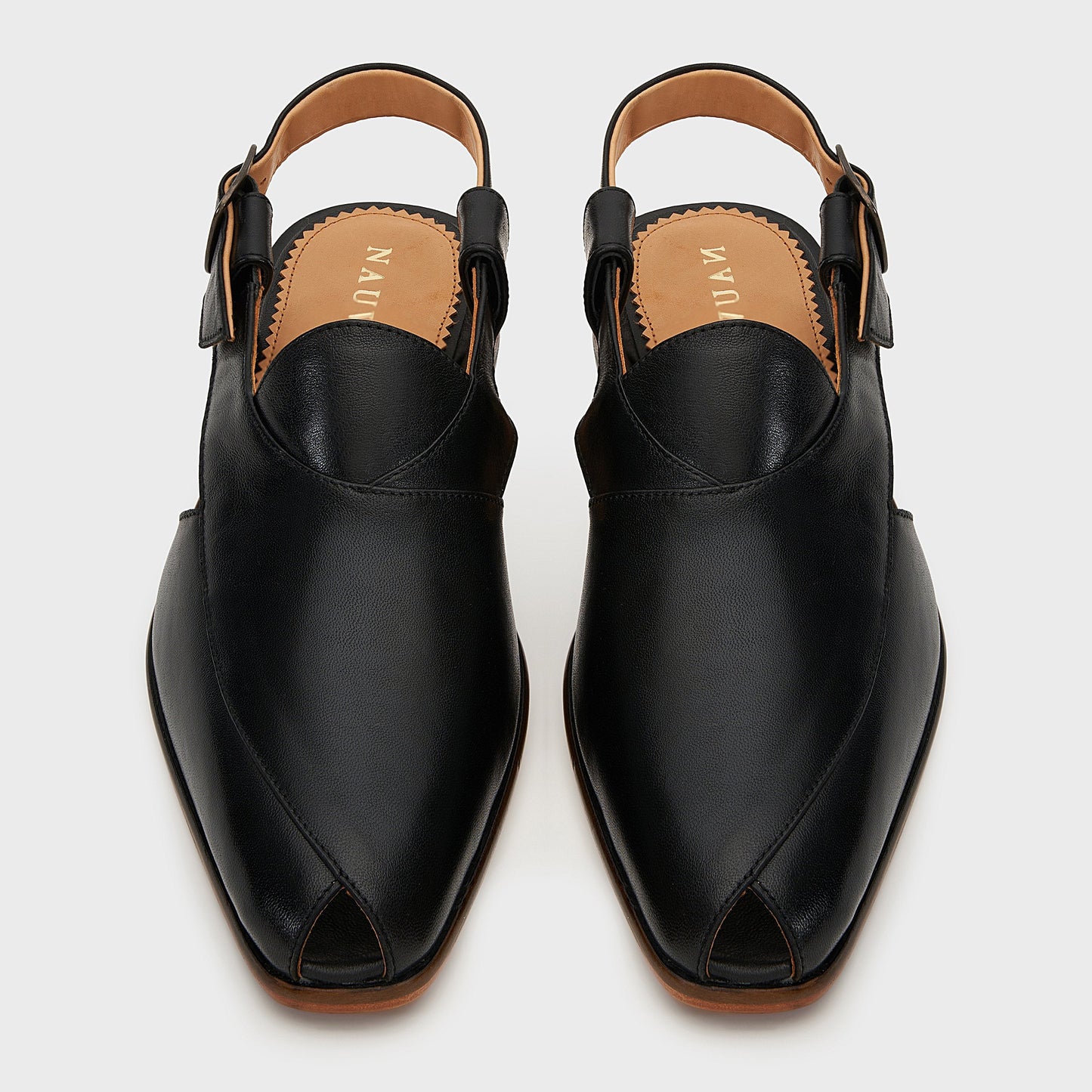 Peshauri Baandh | Black Leather