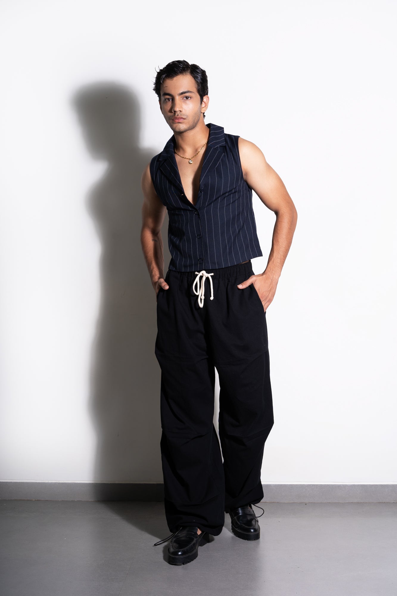 Anthracite Parachute Pants (Unisex)