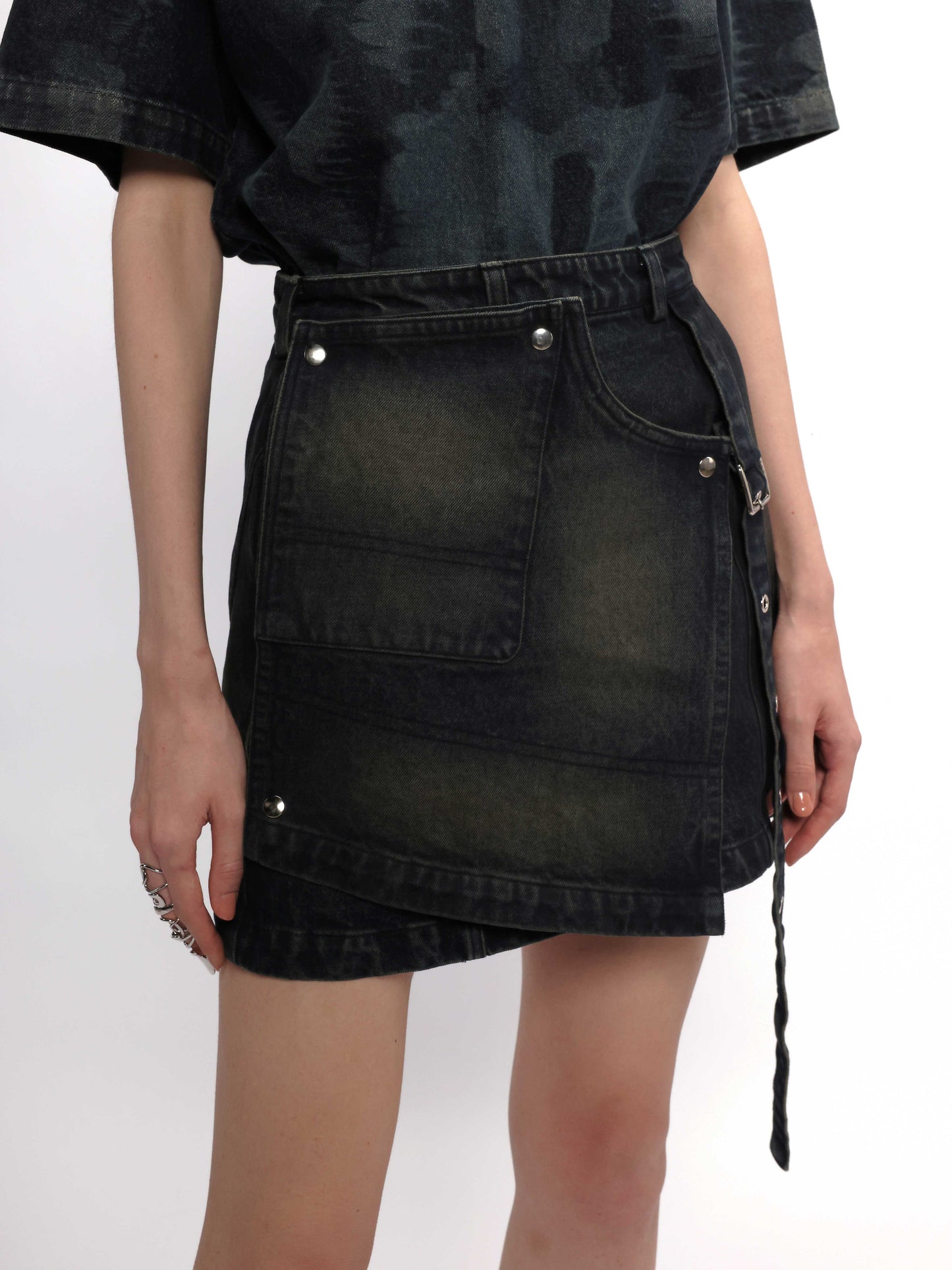 Mini Denim Skirt