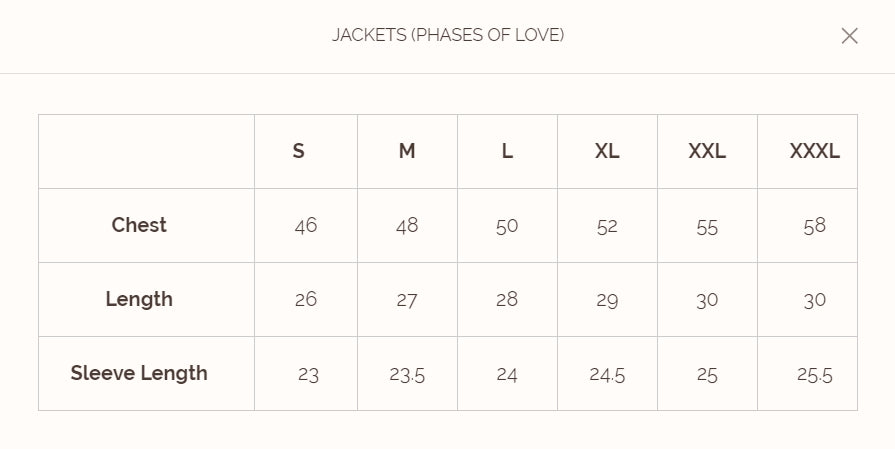 Unisex Khayali Pulao Handmade - Jacket