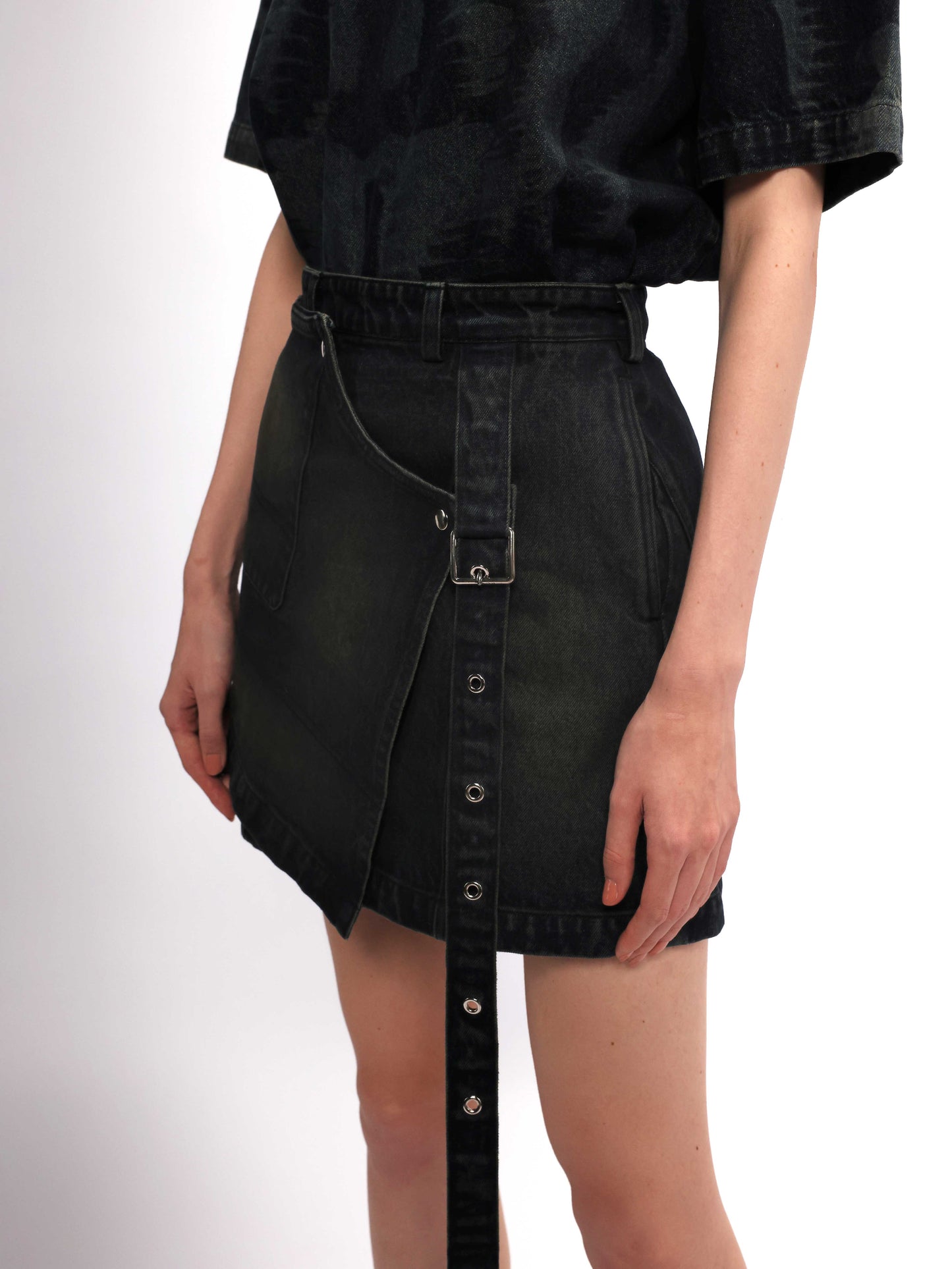 Mini Denim Skirt