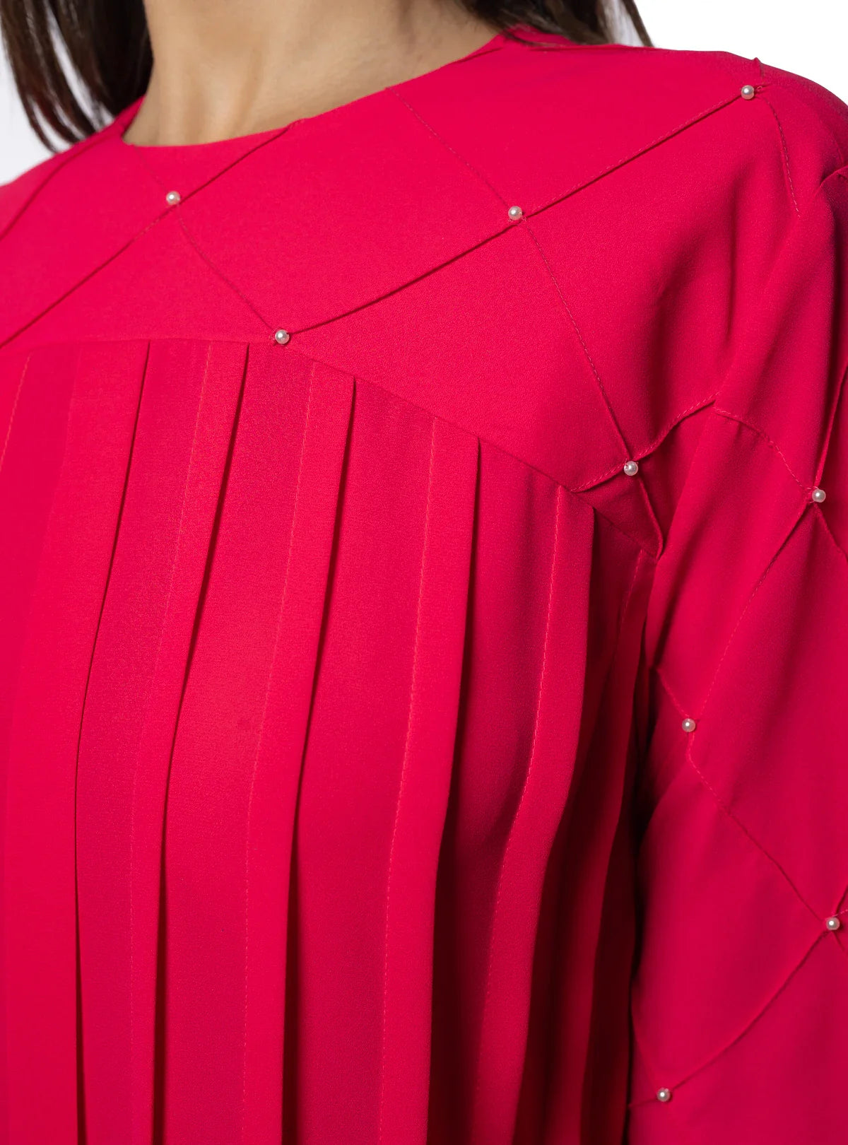Claire Pearl Detail Top