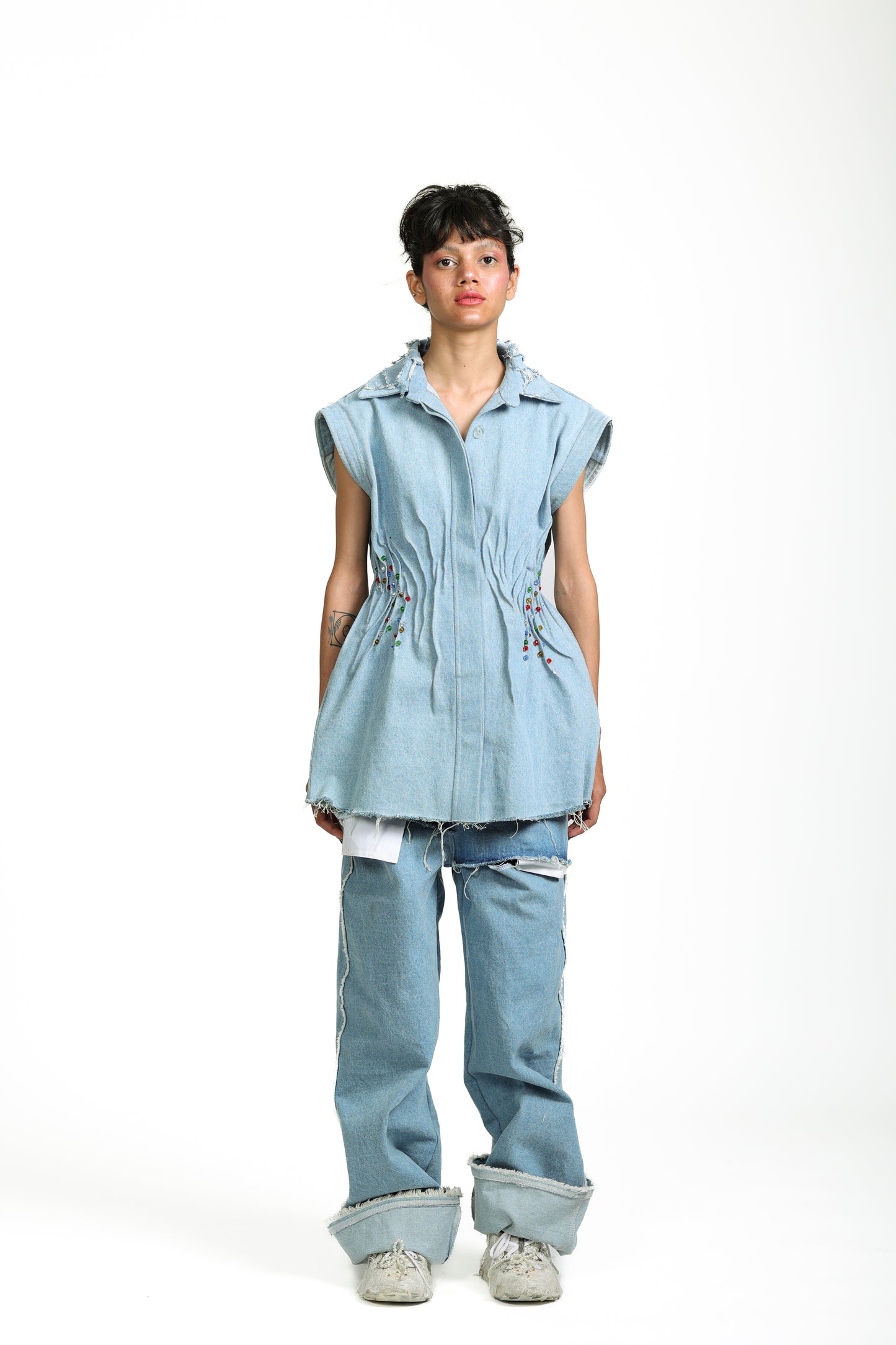 CREA-SED DRESS
