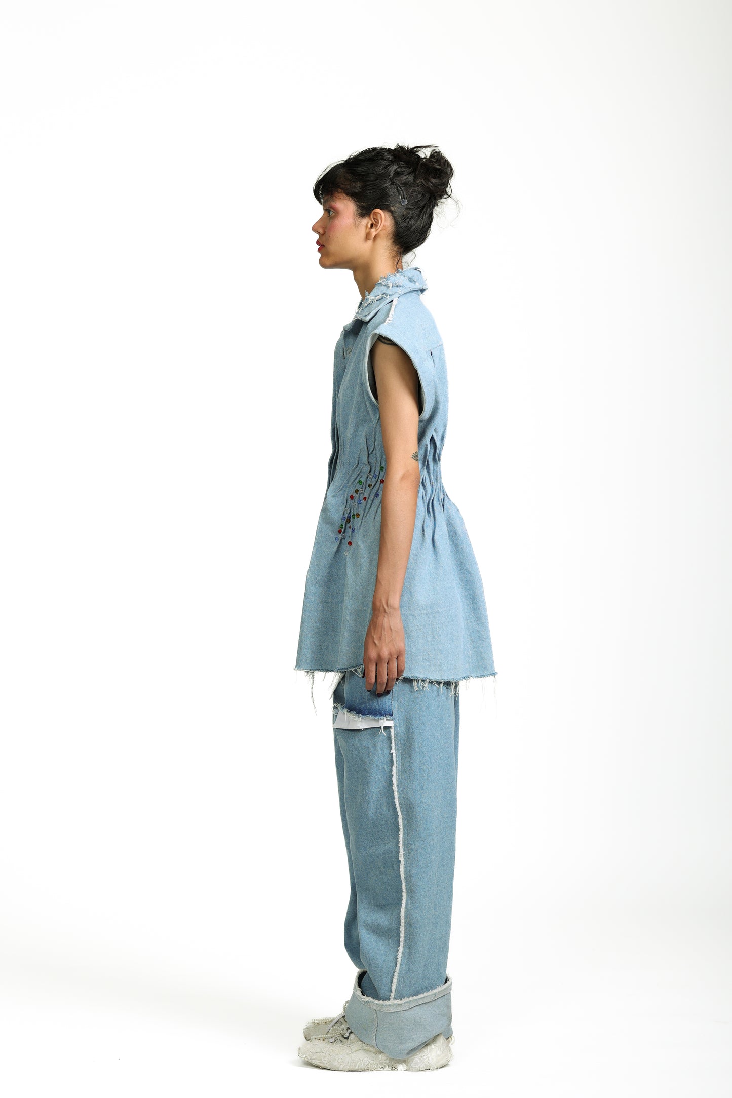 CREA-SED DRESS