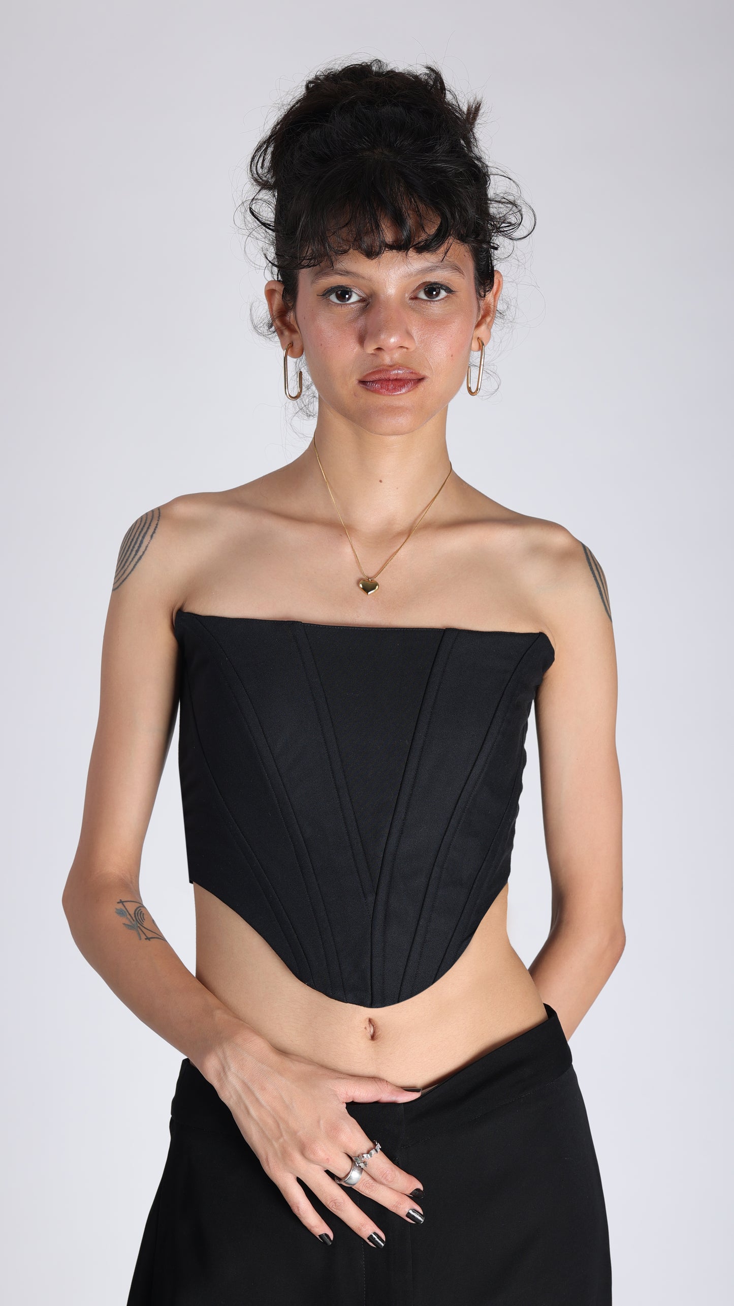 BLACK CORSET