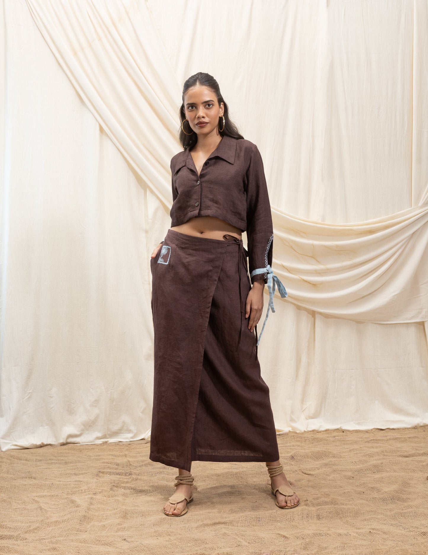 Wrap around skirt