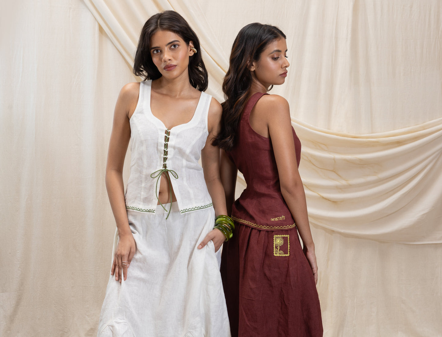 Soft Pleated Skirt