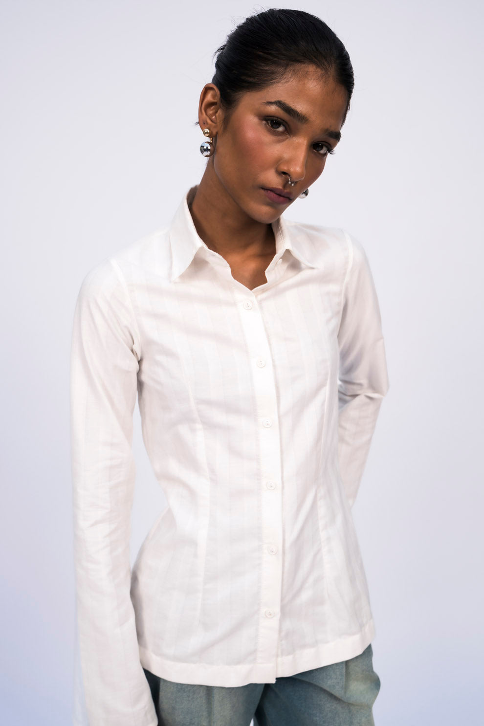 VERTICAL STRIPE SHIRT