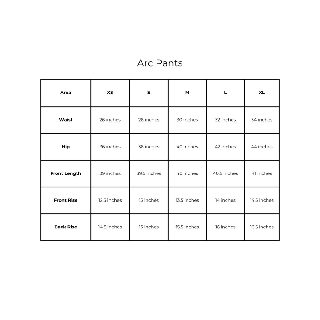 Unisex Arc Pants