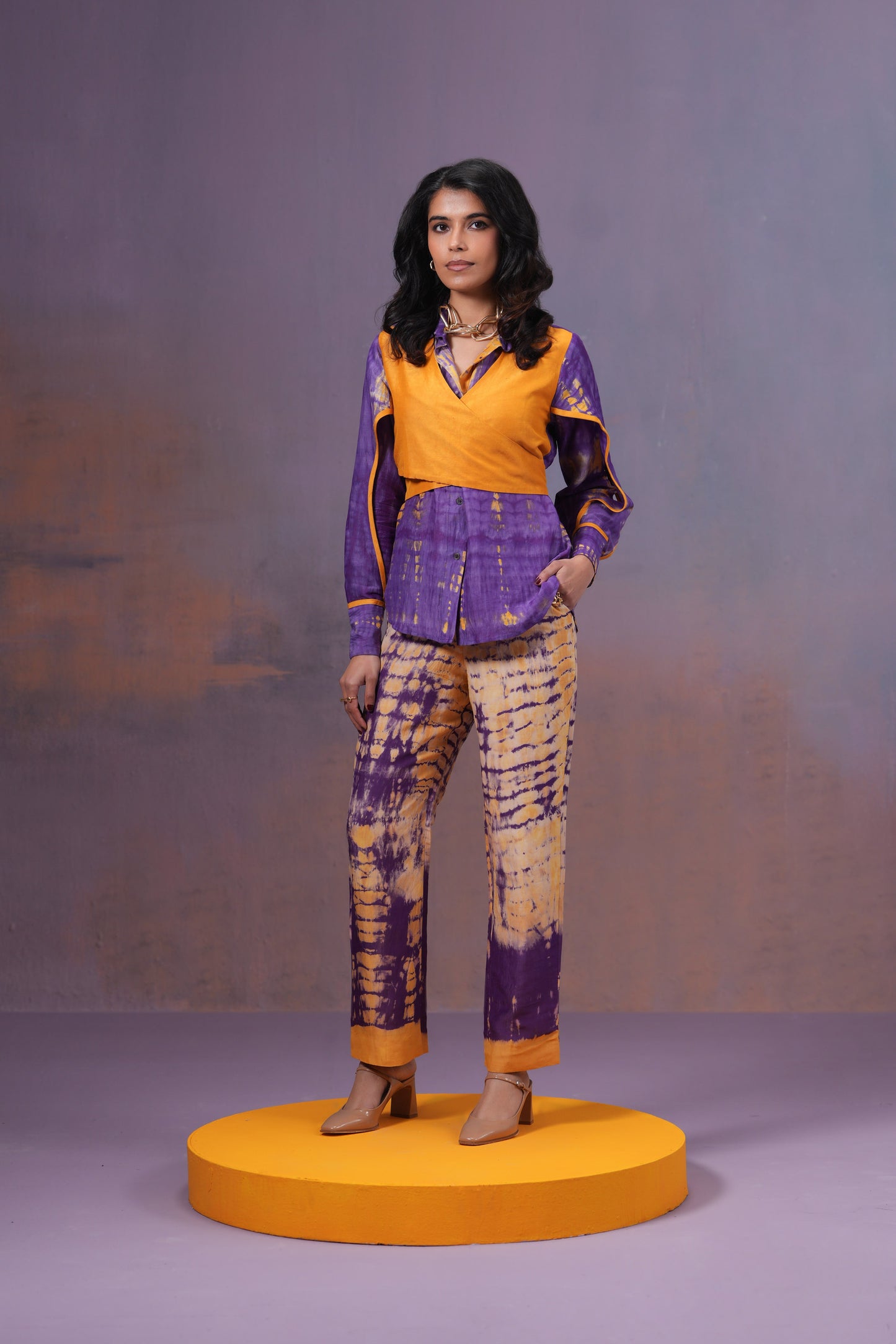 JAMUN TIE AND DYE TROUSER
