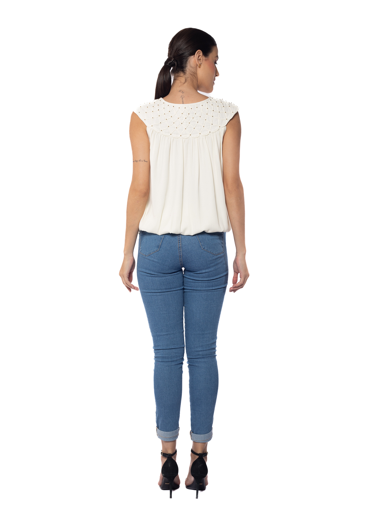 Jewel Neck Top